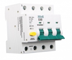 Автоматический выключатель дифференциального тока (дифавтомат, АВДТ) 16222DEK